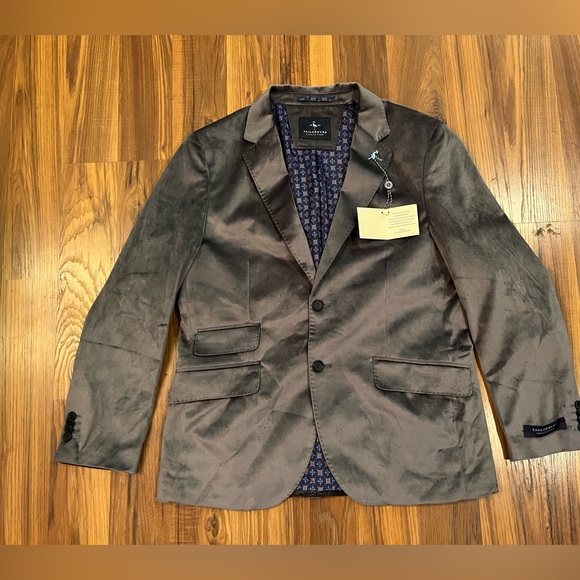 Tailor Byrd velvet sport coat 40 S brand new with tags - Picture 2 of 3